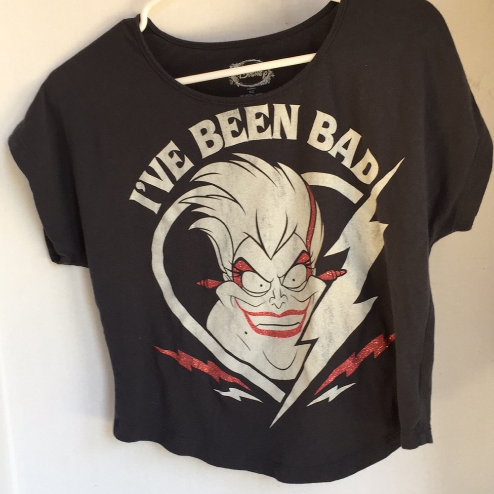Disney ursula crop top small